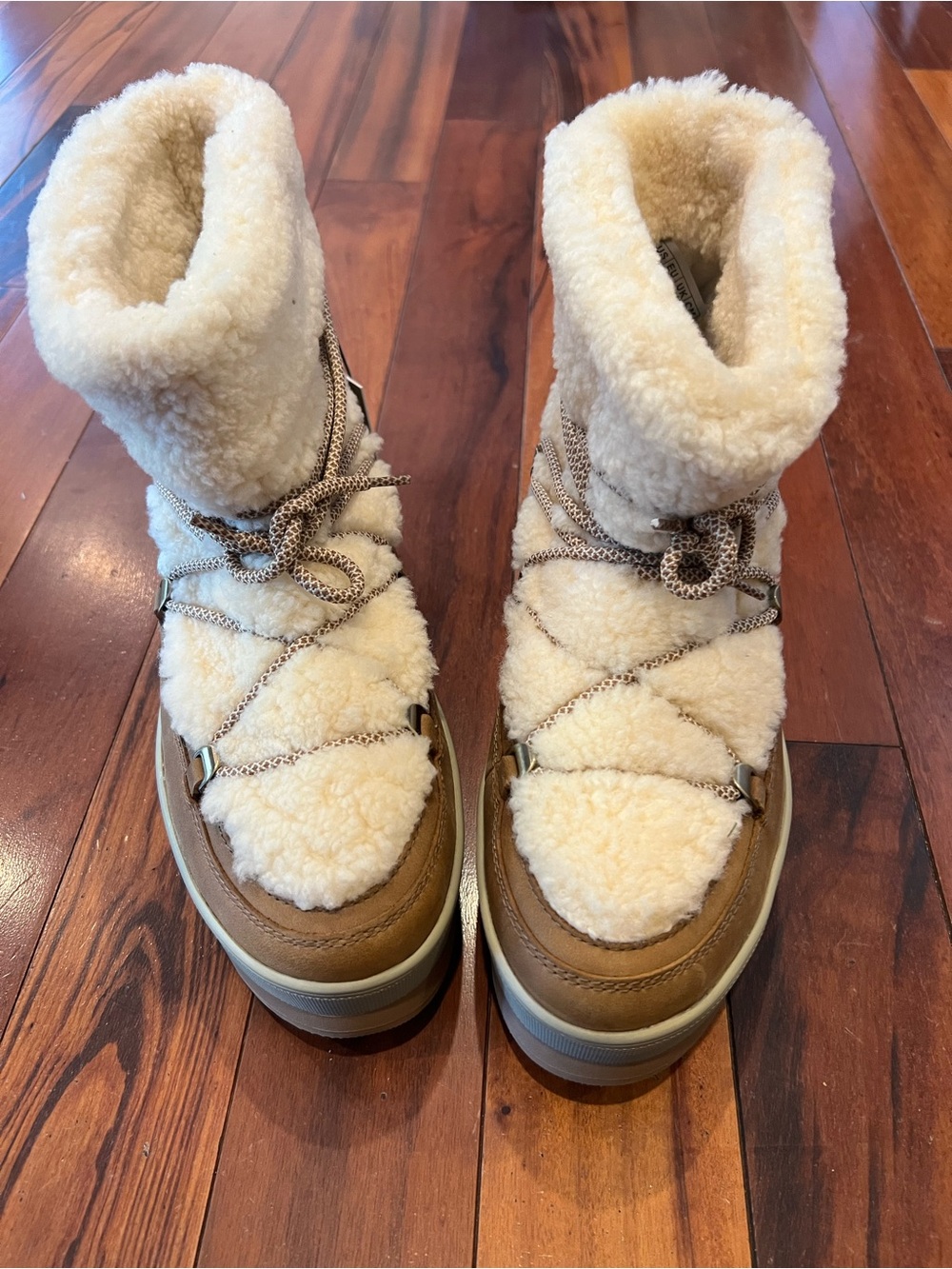 Cougar Tan Winter Shearling-Lined Waterproof Boot - Picture 3 of 9